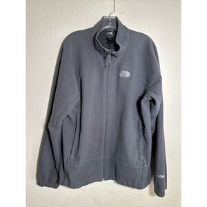 The North Face Windwall Jacket Mens Gray XL Full‎ Zip Outdoors Hiking